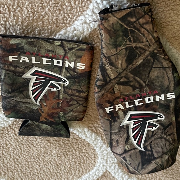 Atlanta Falcons NFL Camouflage Can & Bottle Coozies - Picture 2 of 4